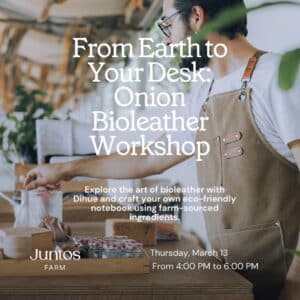 Biocuir Workshop with Onion