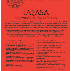 Taijasa: Adaptogenic & Cacao Powder Blend