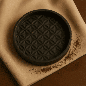 Tray Geometric Round Small